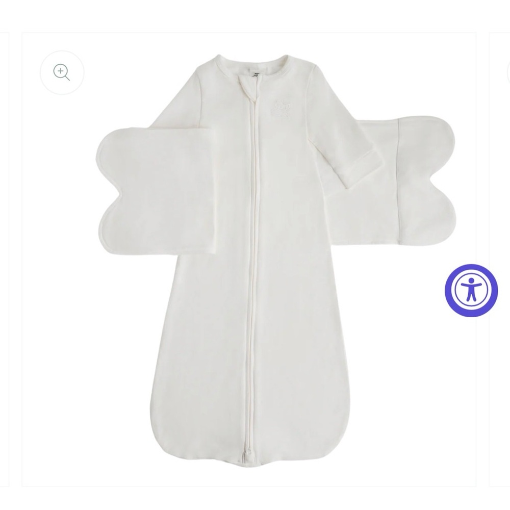 Butterfly Swaddle - Multi-Stage Sleep System (Ivory)